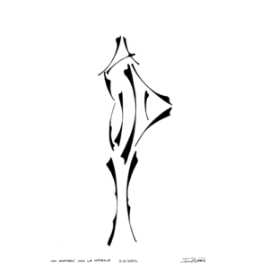 un hombre con la mochila